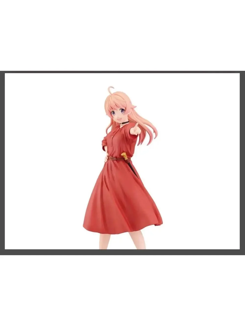 Banpresto Witch Watch Nico Wakatsuki Figure Red Dress Crane Game Anime Statuette